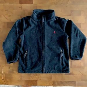 Black Polo Fleece Boys size 6